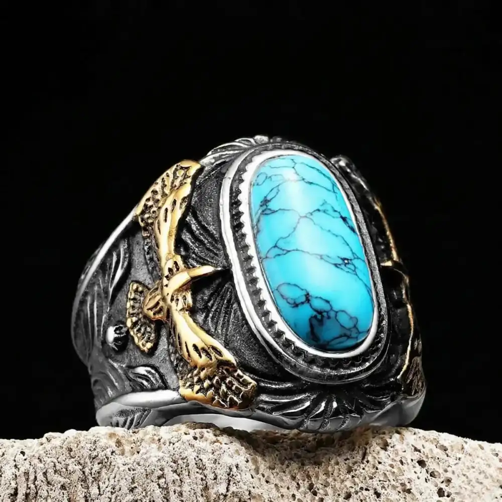Men's Eagle Ring