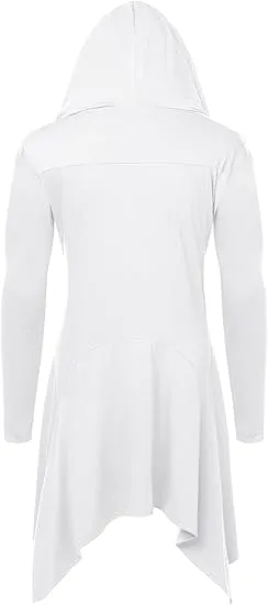 🖤 Men’s Long Hooded Cardigan – Effortless Style Meets Everyday Comfort