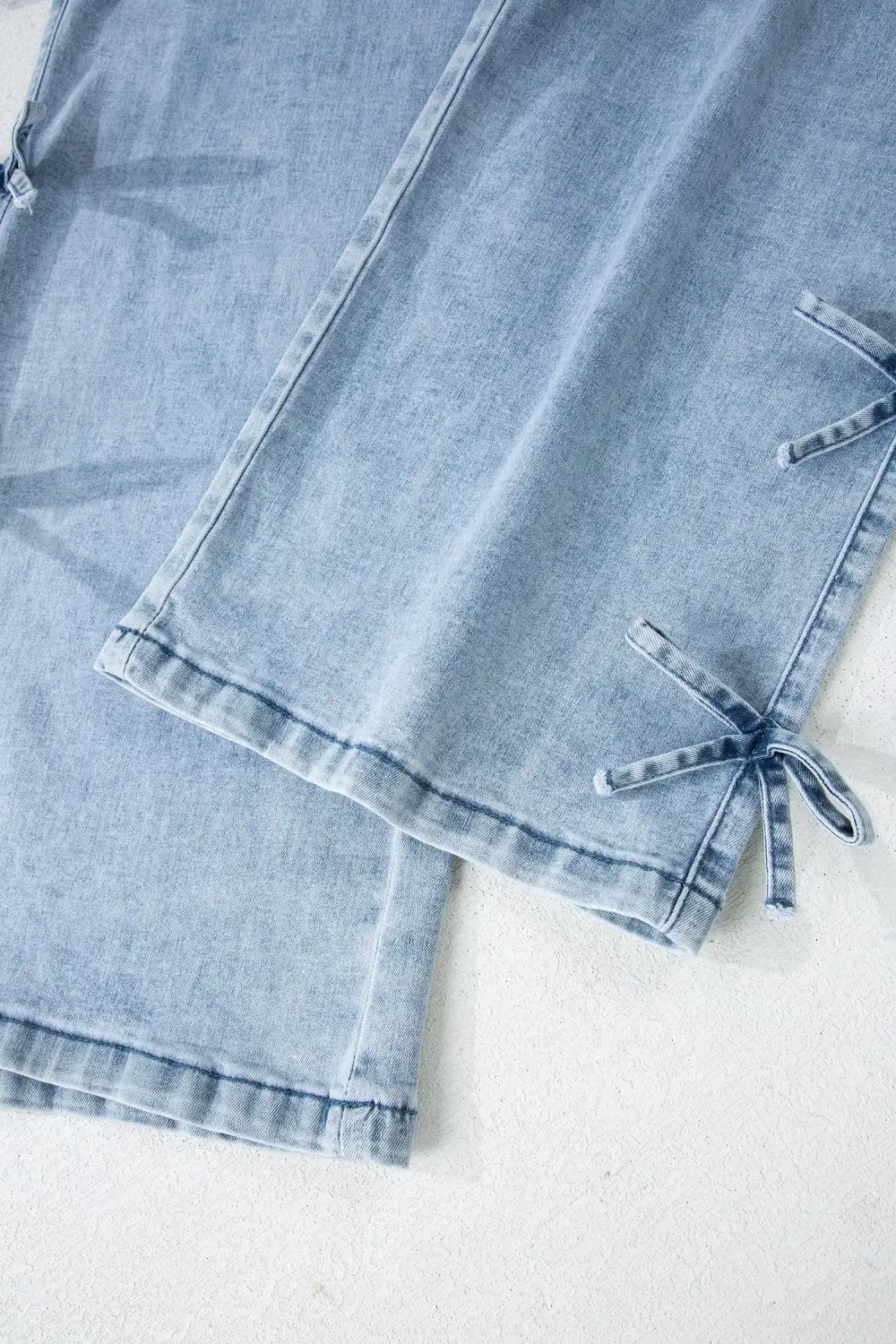 Versatile Straight Leg Denim Jeans