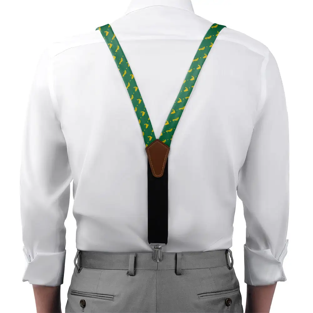 Fly Fishing Theme Suspenders