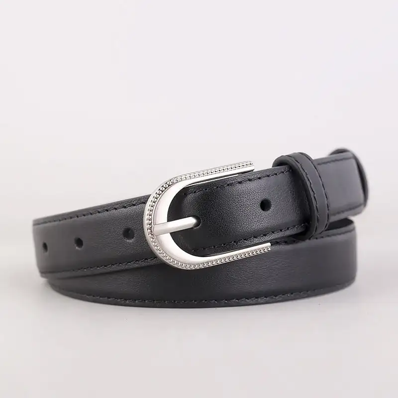 Artisan Statement Buckle Accent Belt