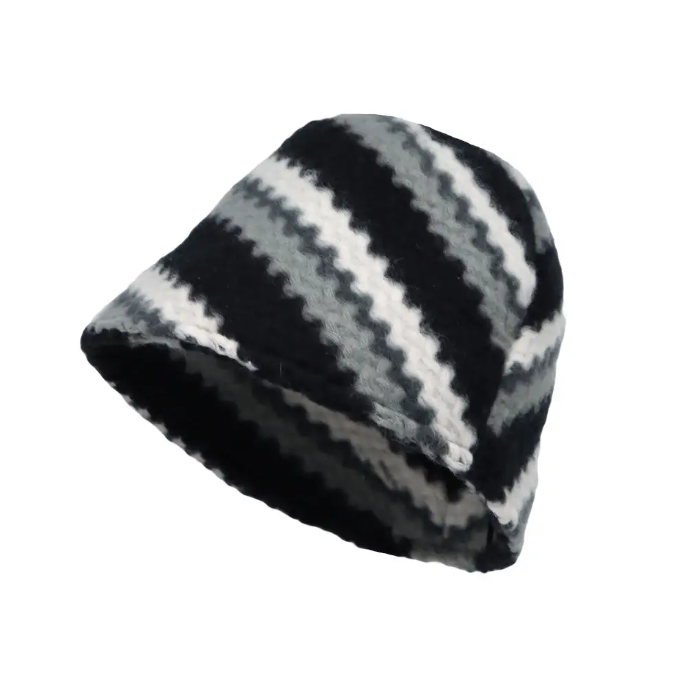 Knit Bow Accent Sun Hat