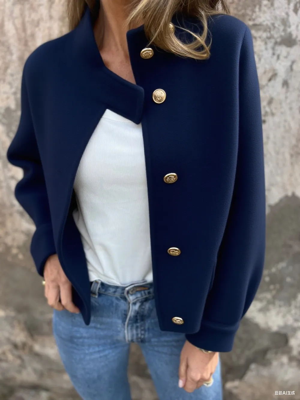 [3Pack]Casual And Comfortable Woolen Jacket