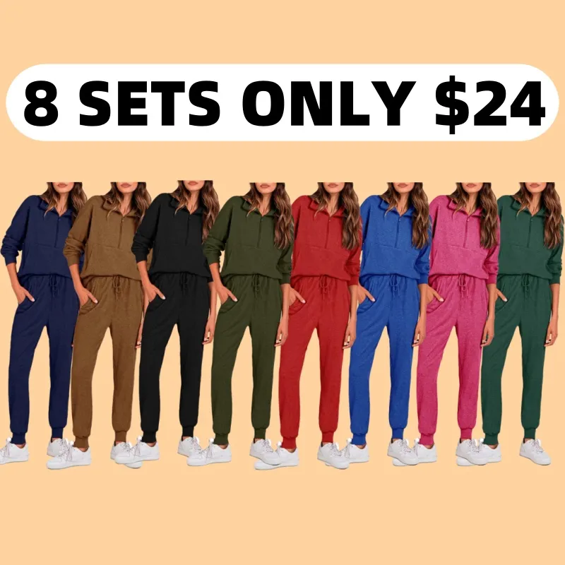 Women's 2-Piece Sweatsuits Set