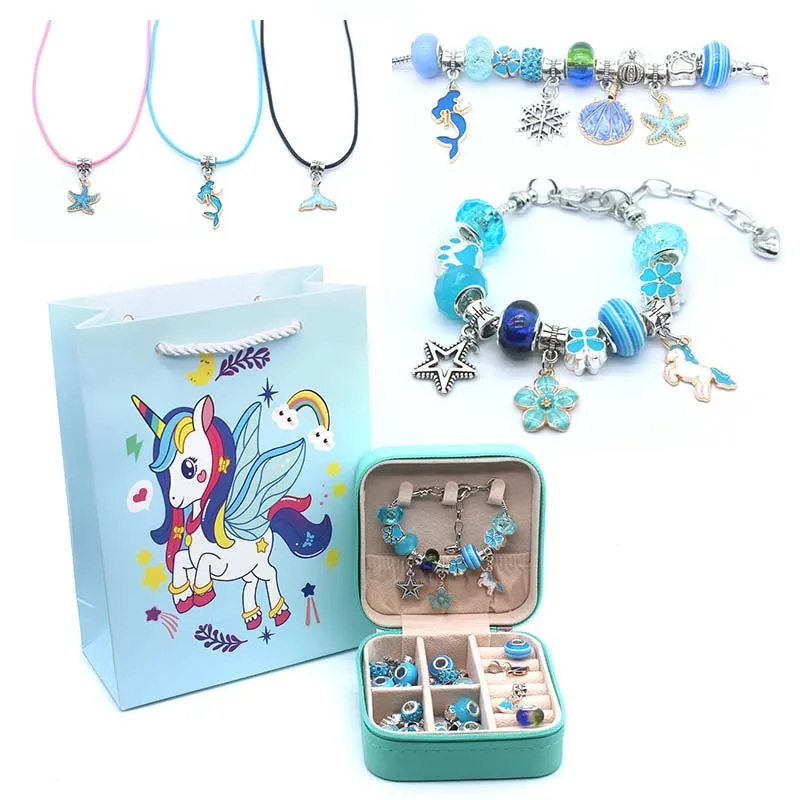 (🔥2024 BEST GIFT TO MY GRANDDAUGHTER🔥) DIY Crystal Bracelet Set🎁