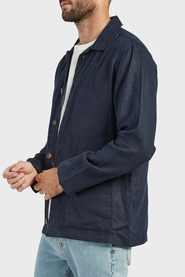 Rory Overshirt- Navy