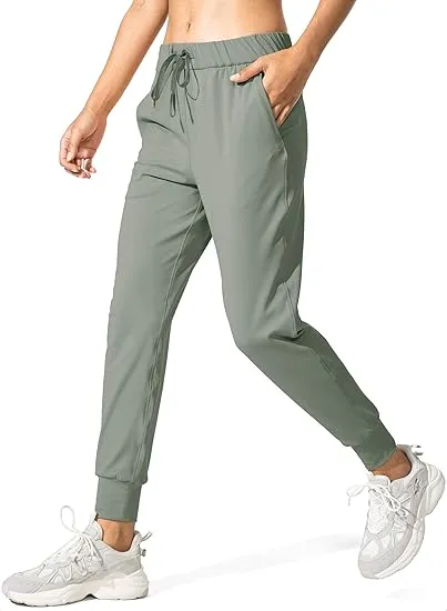 7PACK-Women'S Athletic Pants With Adjustable Drawstring Pockets For Running, Lounging, Workout, And Jogging