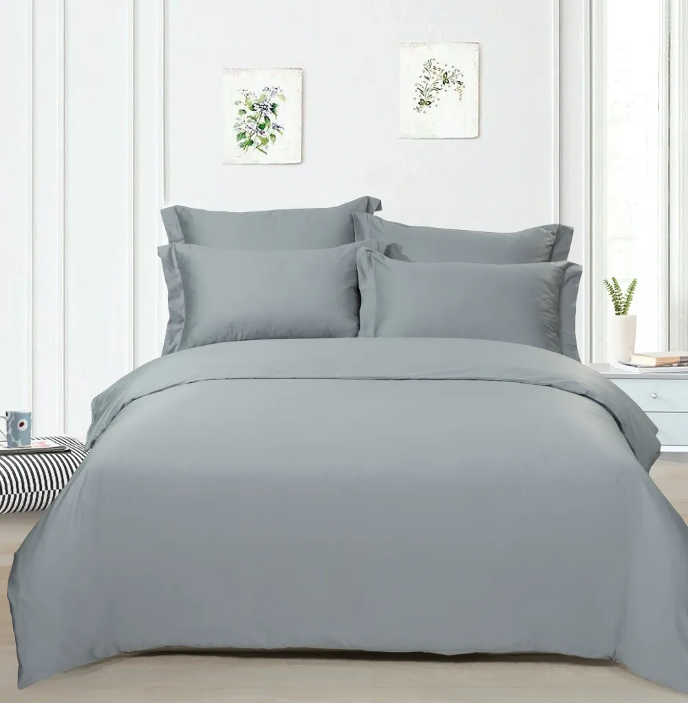 Long-Staple Cotton Solid Coordinated Bedding Collection