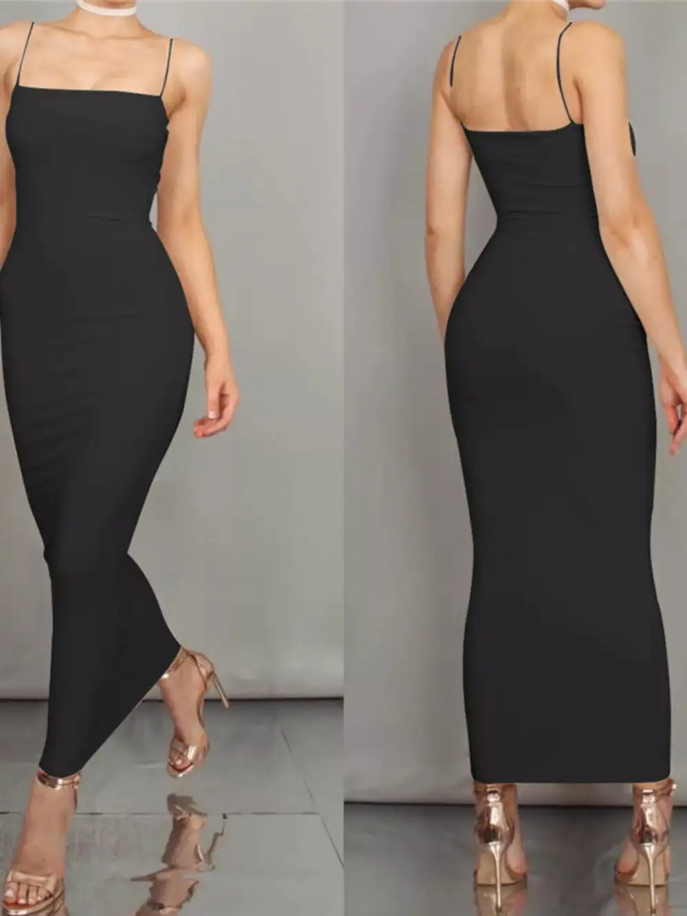 Lightweight Feel Sleeveless Midi Dress