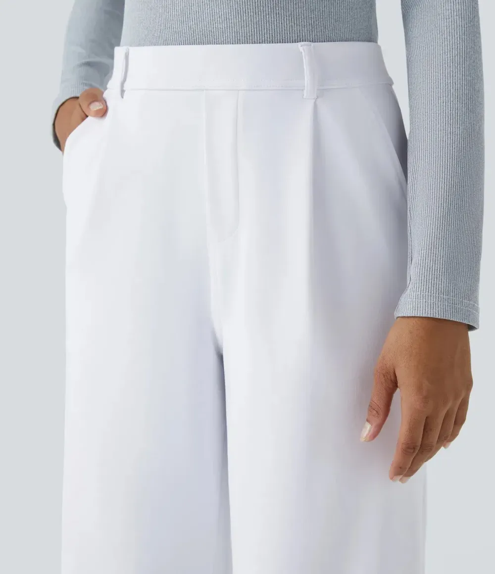 Women's High Waisted Wide Leg Pants