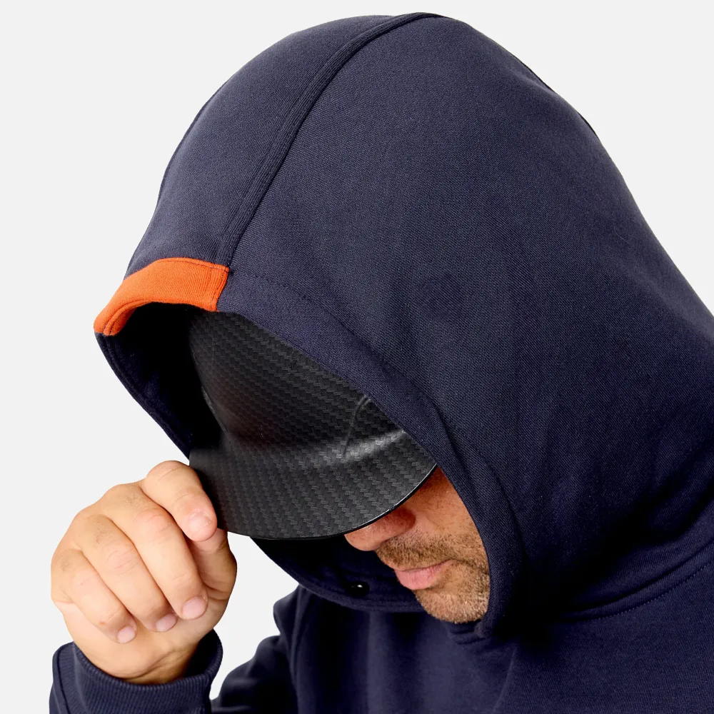 The Shevlin Hoodie Men's Water Resistant Workwear Hoodie  Midweight Fabric, DWR Finish & Hard Hat-Compatible Hood