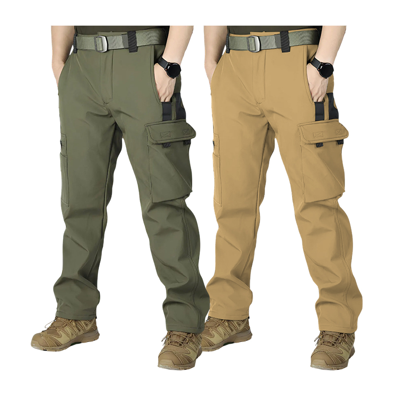 Multi Functional Fockets Slim Fit Outdoor Straight Tube Waterproof Work Pants