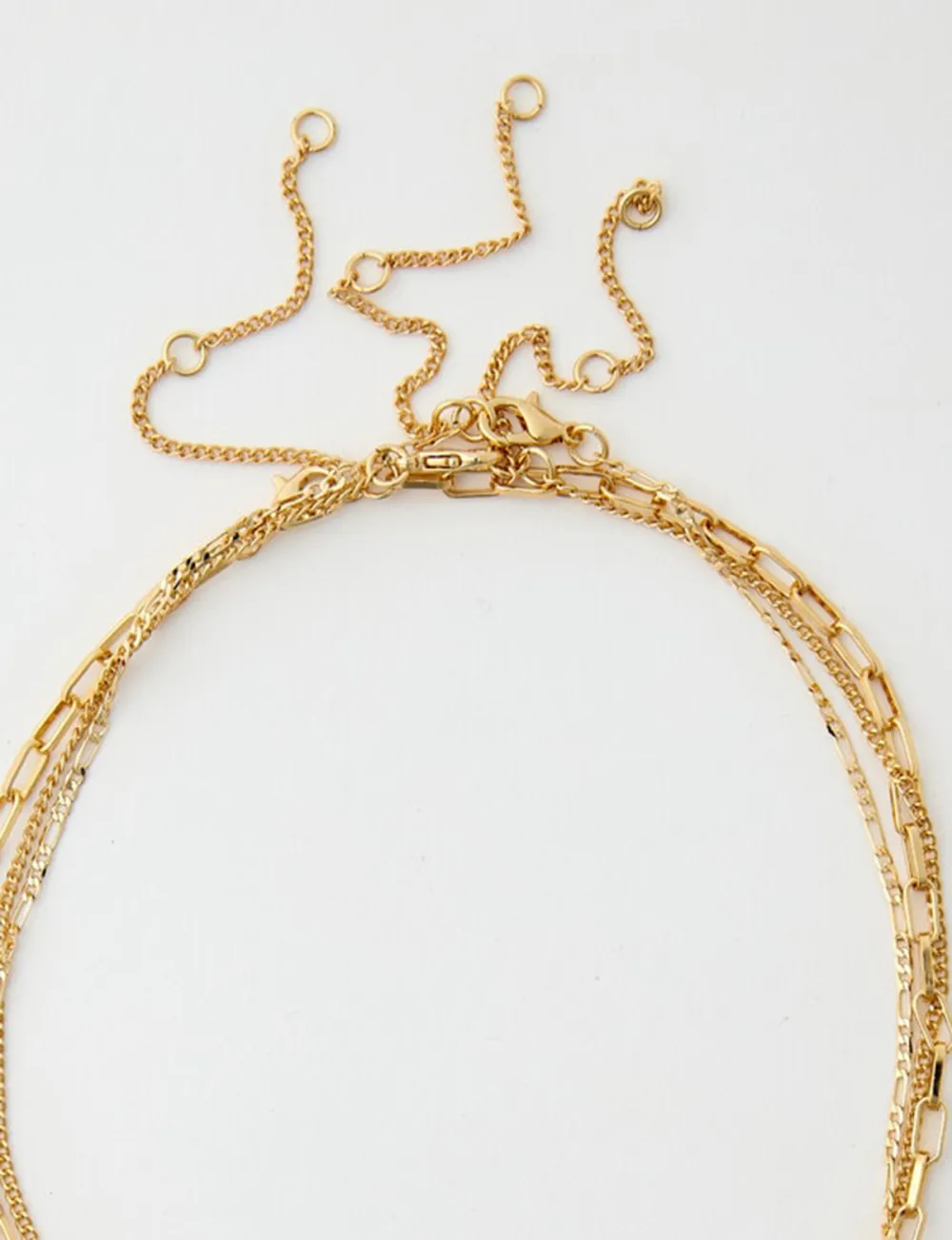 Fashionable And Creative Three-Layer Pendant Necklace