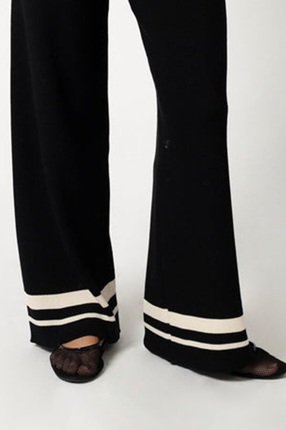 BLACK OFF WHITE PANTS