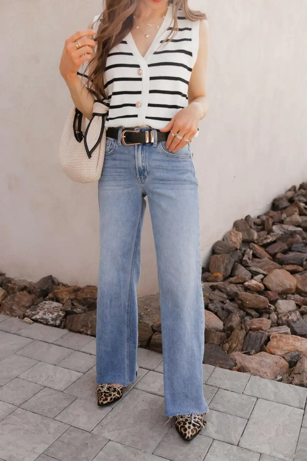 Soft Essential Wide Leg Jeans