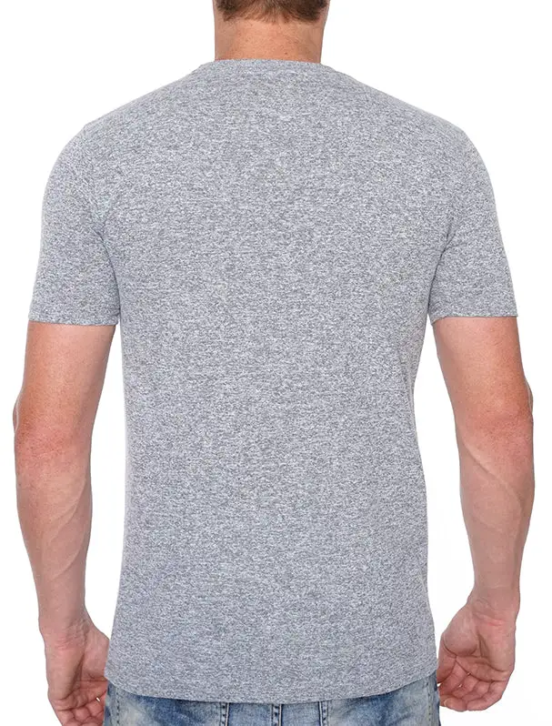 Slub Jersey Jersey Men's Button Down T-Shirt
