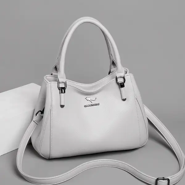 Structured Roomy Baguette Bag