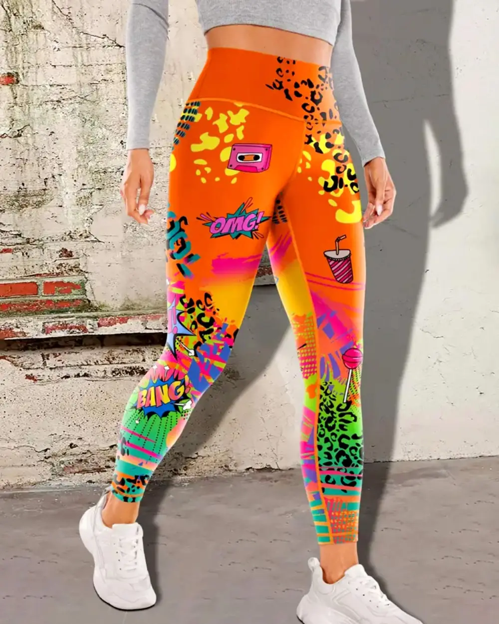 Flexible Leopard Everyday Leggings