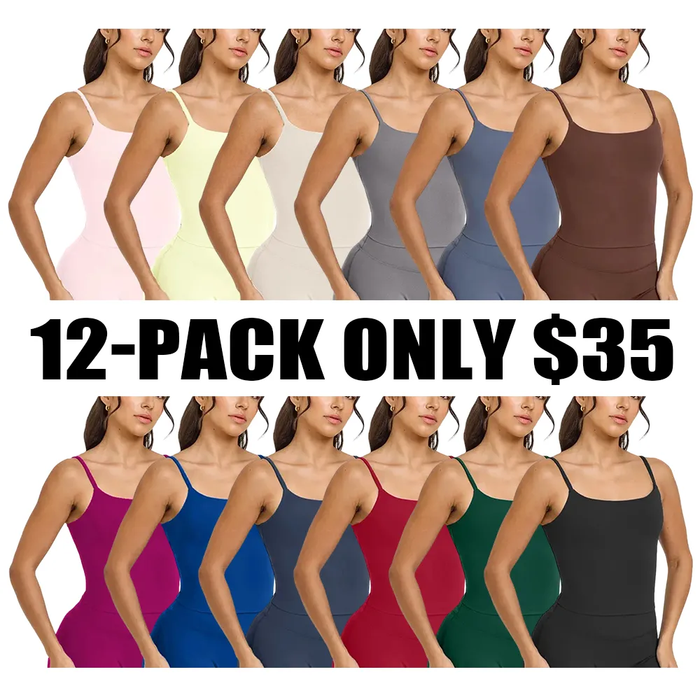 Thin-strapped tank top/sports bra