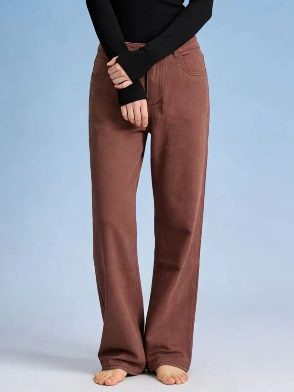 Everyday Wide Leg Denim Jeans