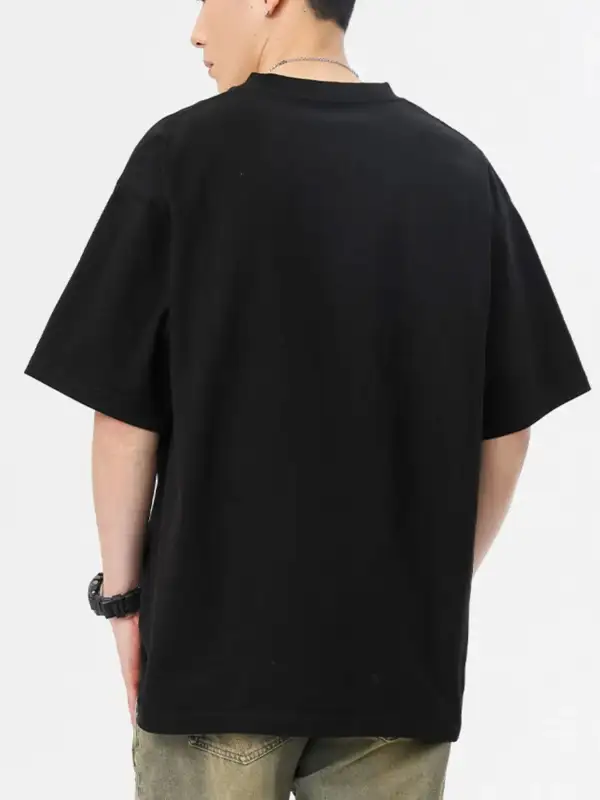 Round-Neck Half-Sleeve T-Shirt