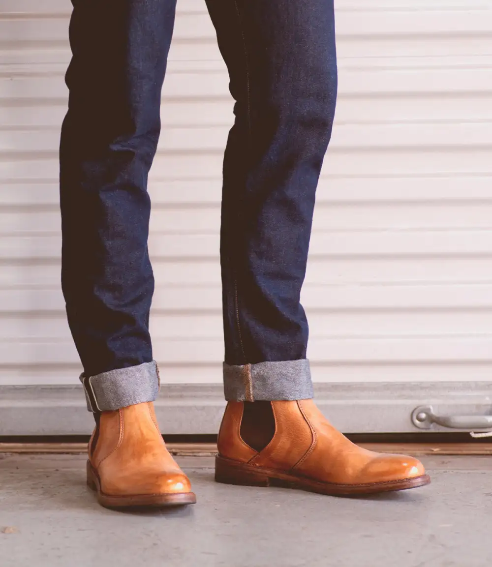 Chelsea Welted Leather Rugged Ankle Boots