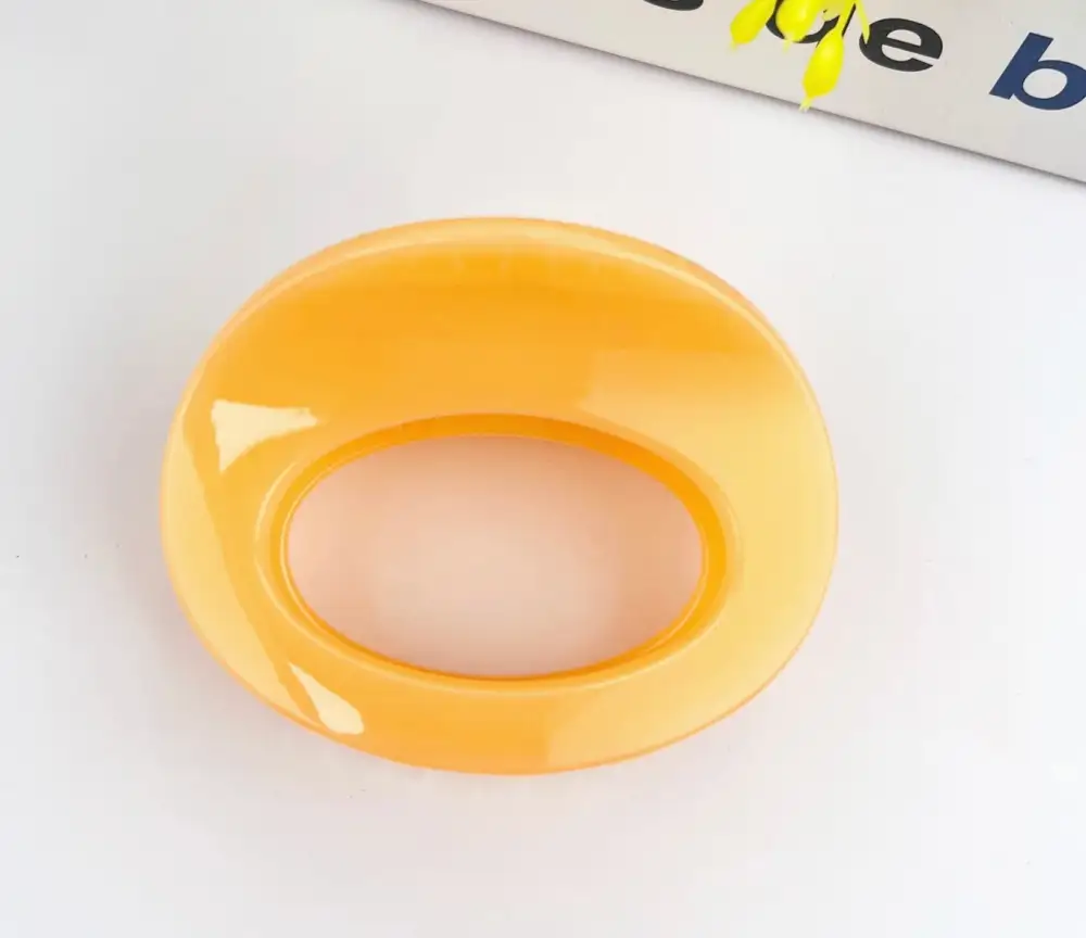 Simplethickened Oval Hair Claw Clip