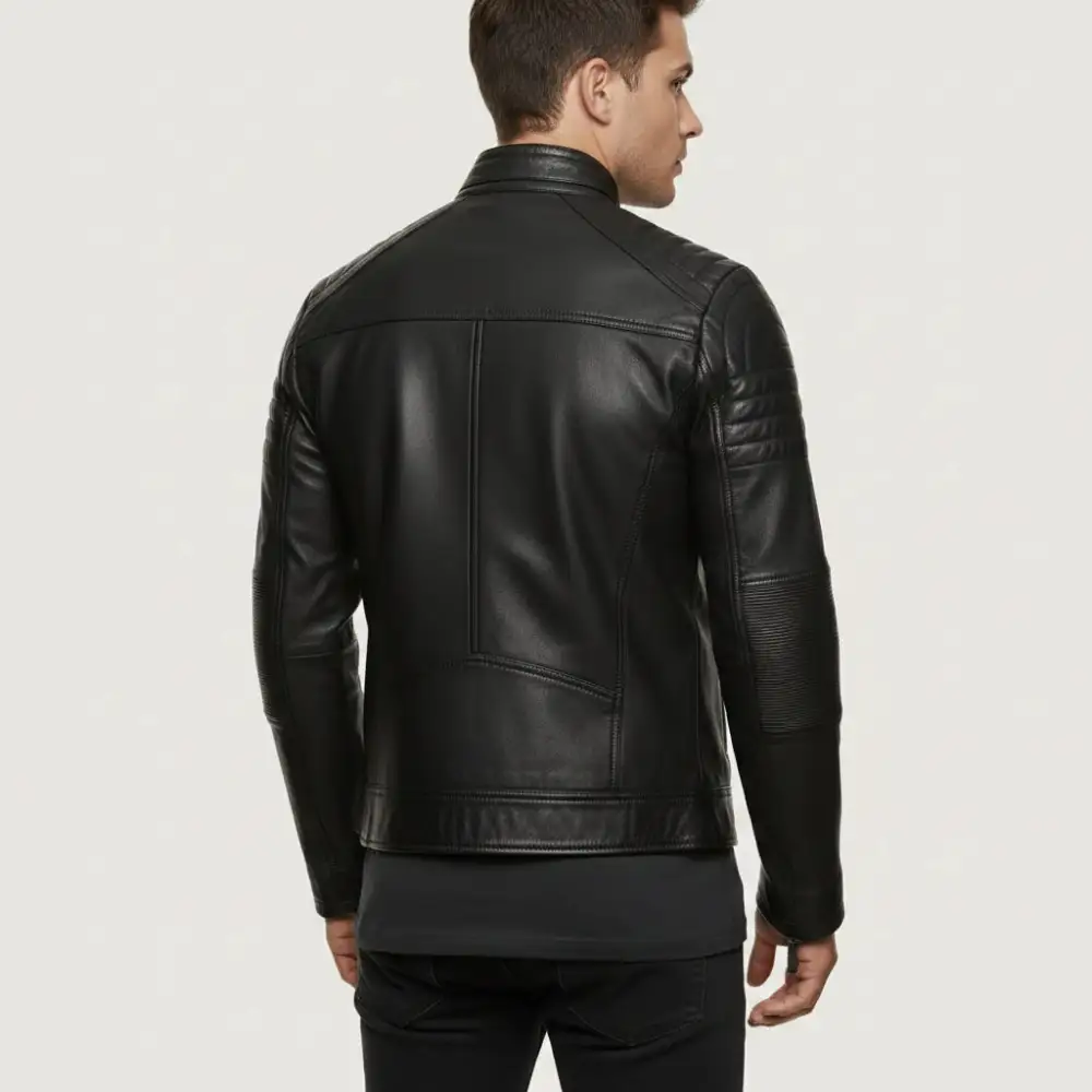 Layer Ready Leather Biker Motorcycle Jacket