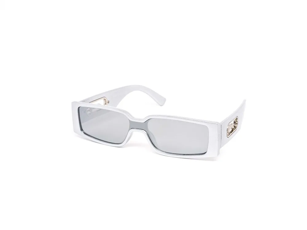 12-Pack Chunky Cat-Eye Rectangle Assorted Sunglasses