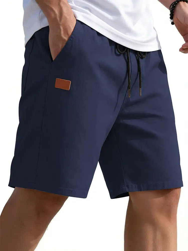 Men's Casual Cotton Blend Chino Shorts