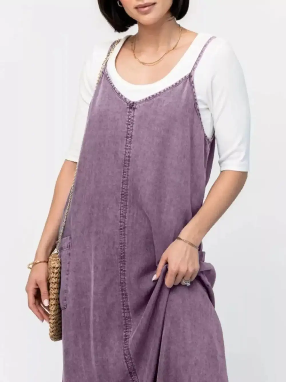 Denim Maxi Dress