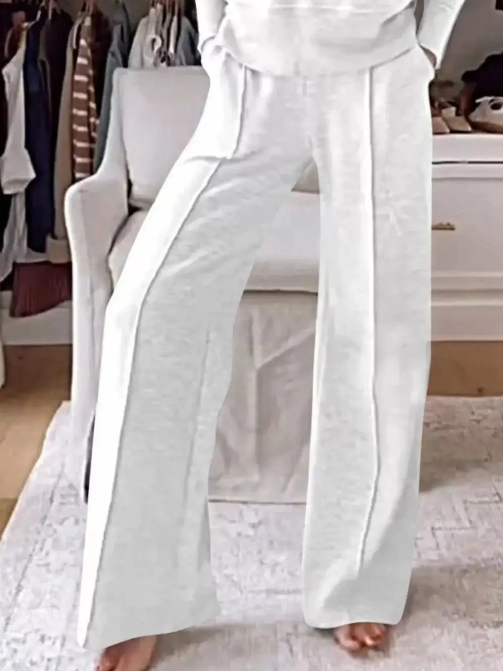 Cozy V Neck Top and Pants Set