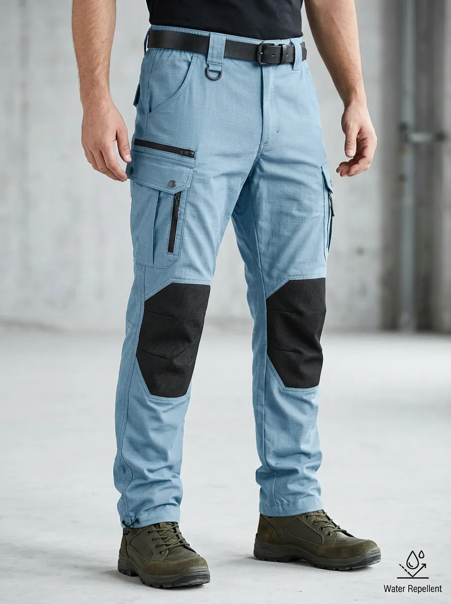 Multi-Pocket Reinforced Knee Cargo Tactical Unisex Tactical Cargo Pants