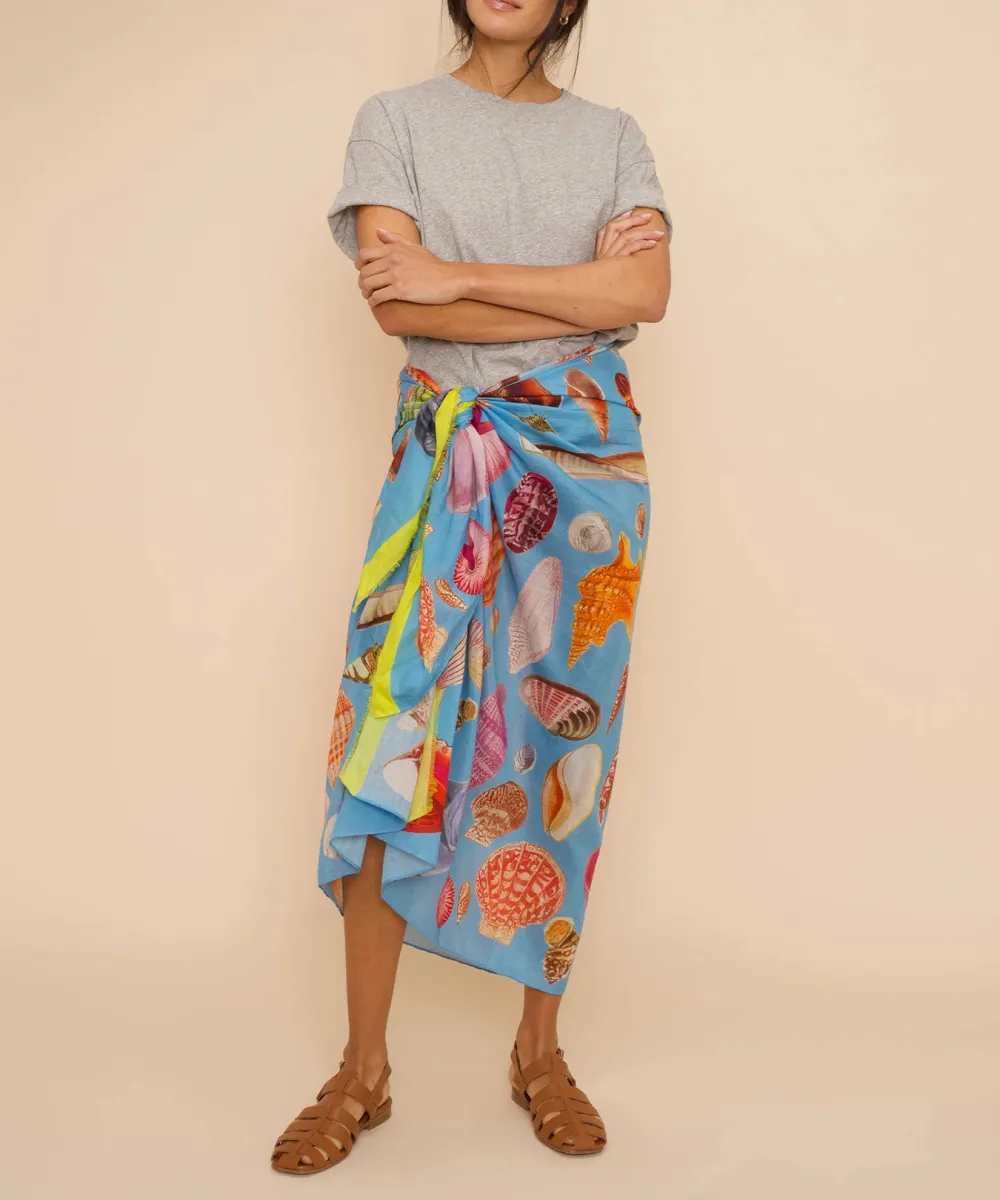 Daily Art Graphic Sea Treasures Wrap