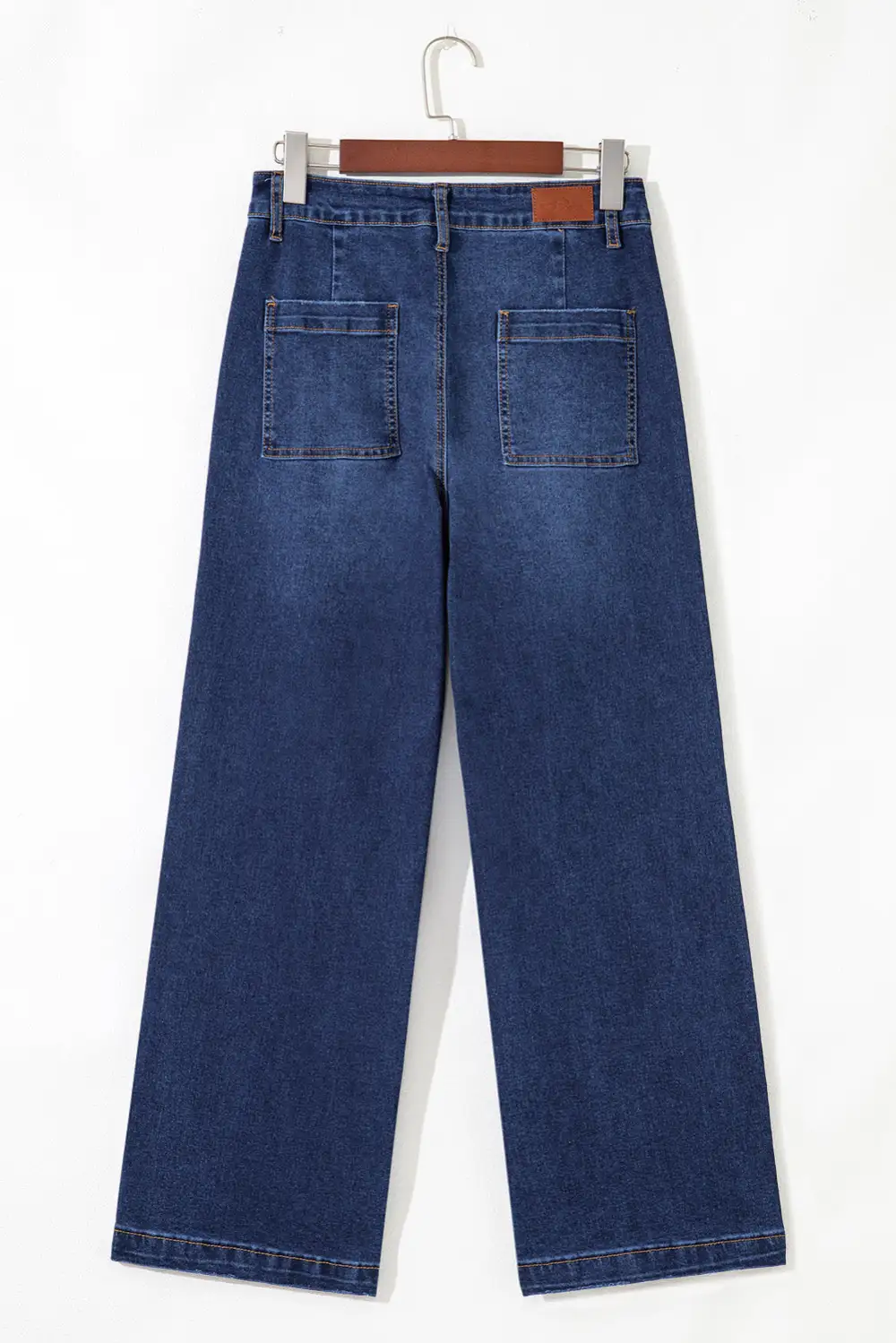 Patch Pocket Mimimalist Shift Jeans
