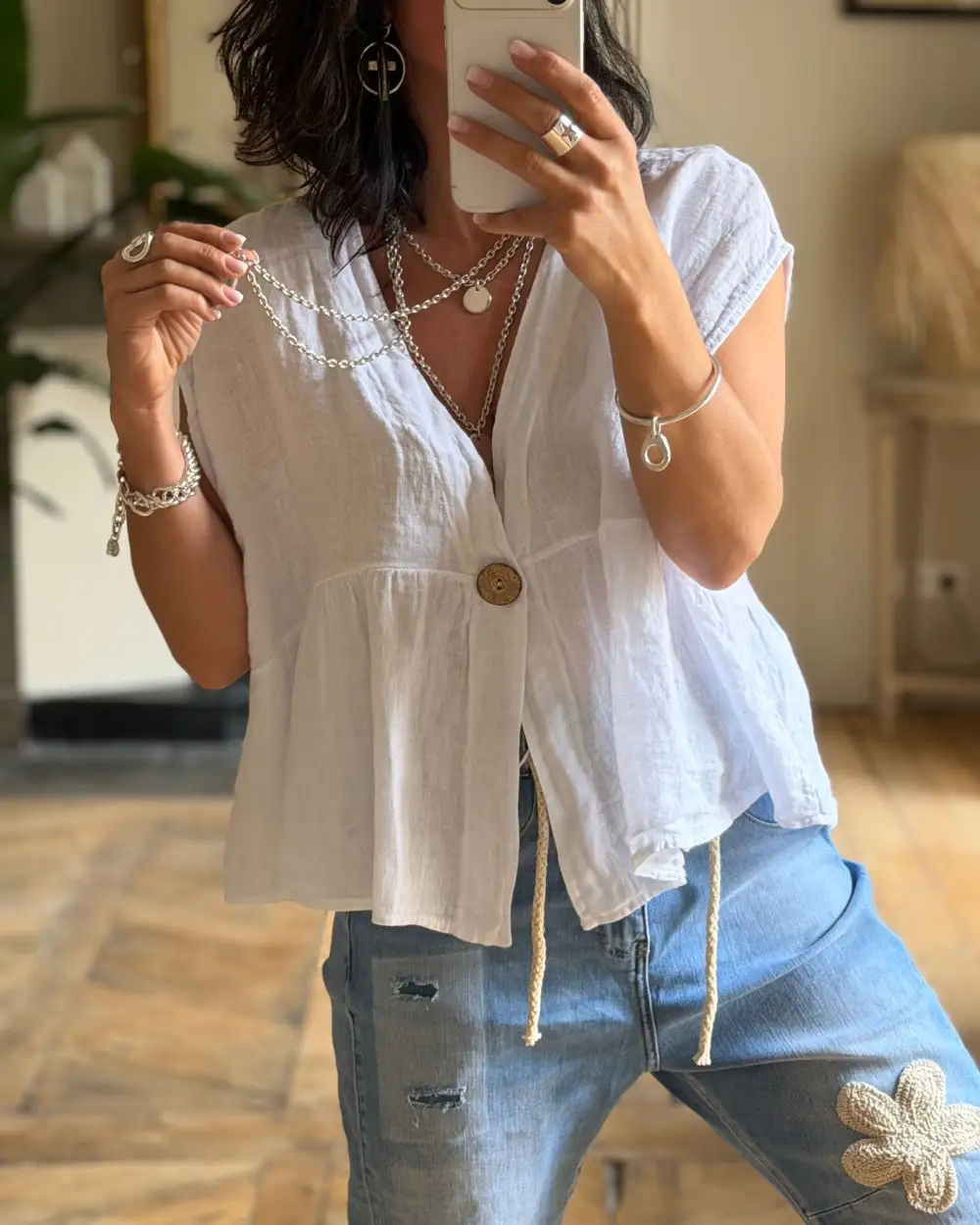 Graceful Classic Everyday Blouse