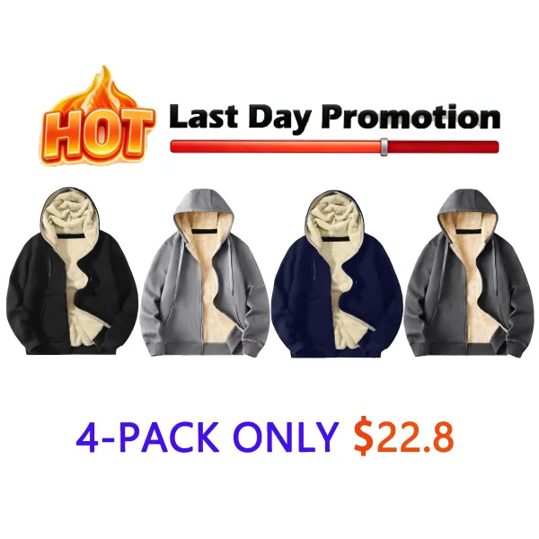 Men's Regular Fit Heavyweight Sherpa Fleece Lined Hoodie & Shacket.ships within 24 hours.Priority delivery in areas affected by heavy snow.