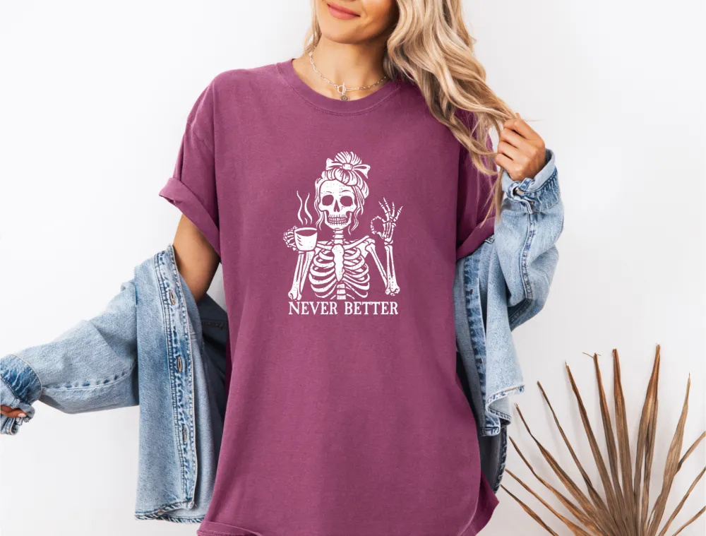 Easy Mood Graphic Garment Dyed Tee
