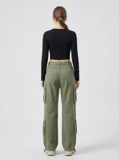 Movement Utility Style Multi Pocket Finish Women's Multi Pocket Cargo Pants