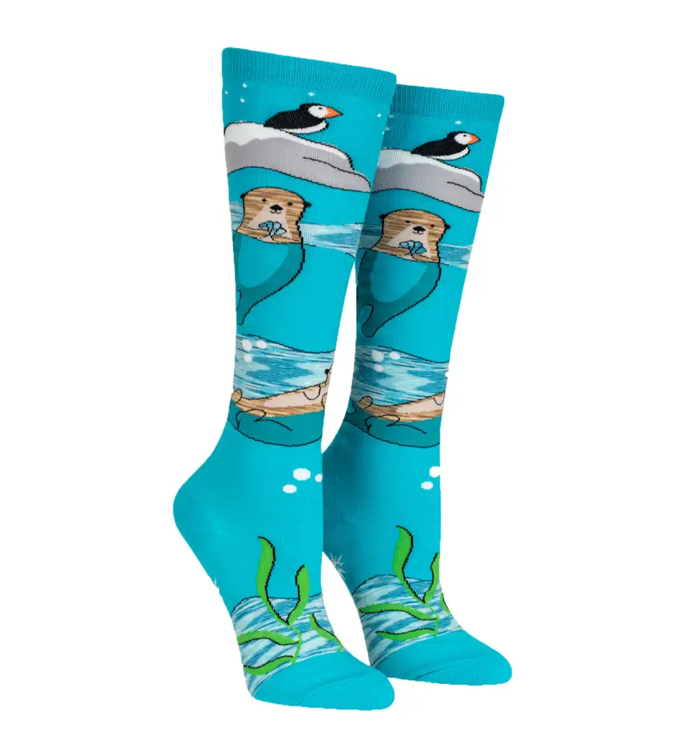 Classic Playful Playful Graphic Knee-High Socks