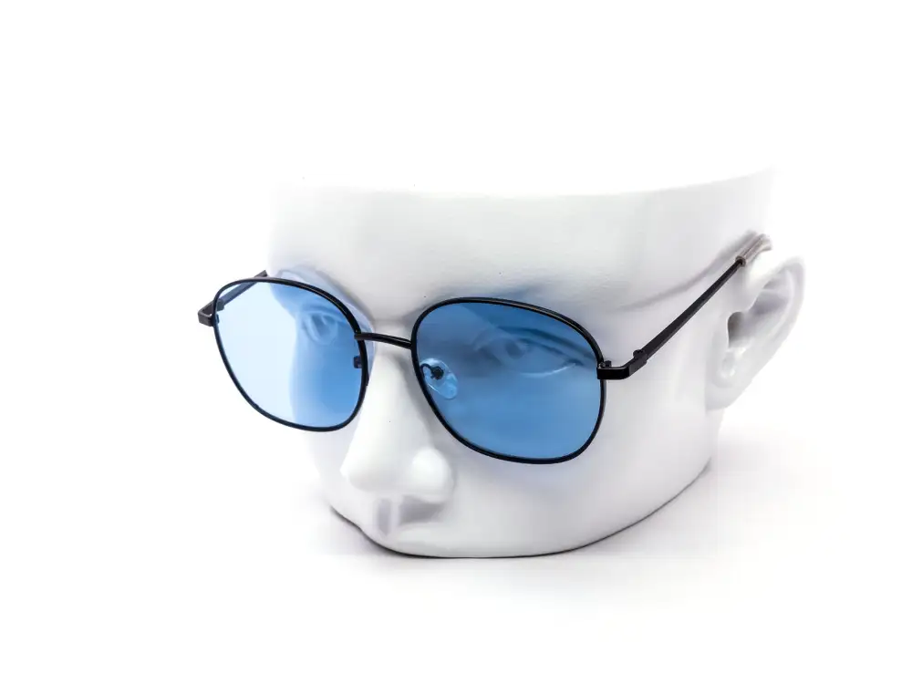 12-Pack Metal Round Assorted Sunglasses