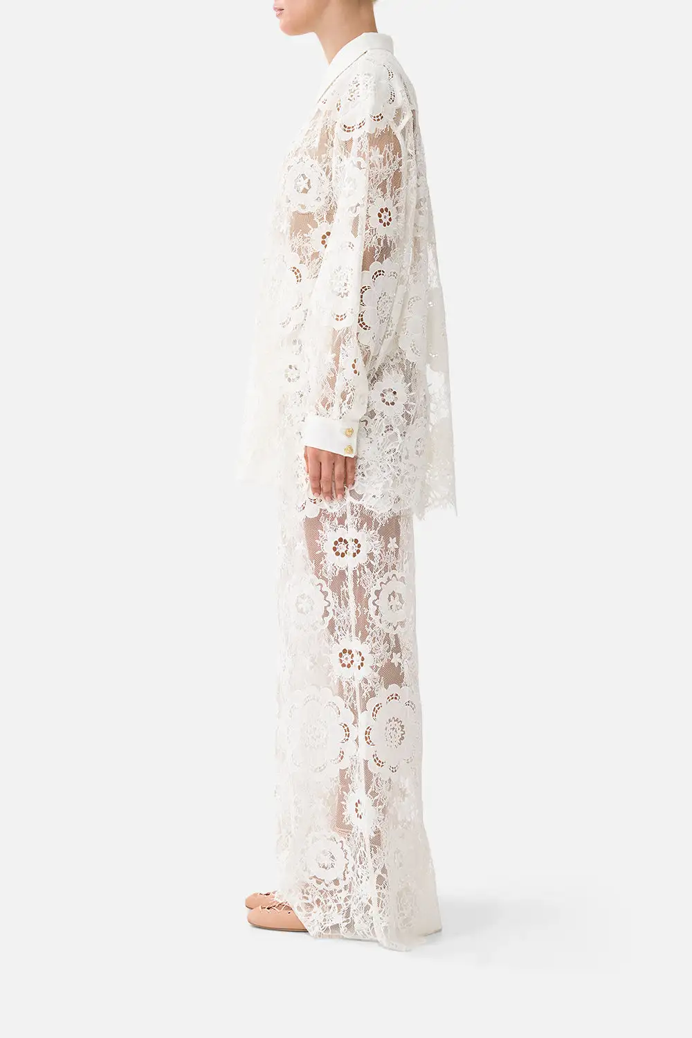 Stepped Hem Shirt