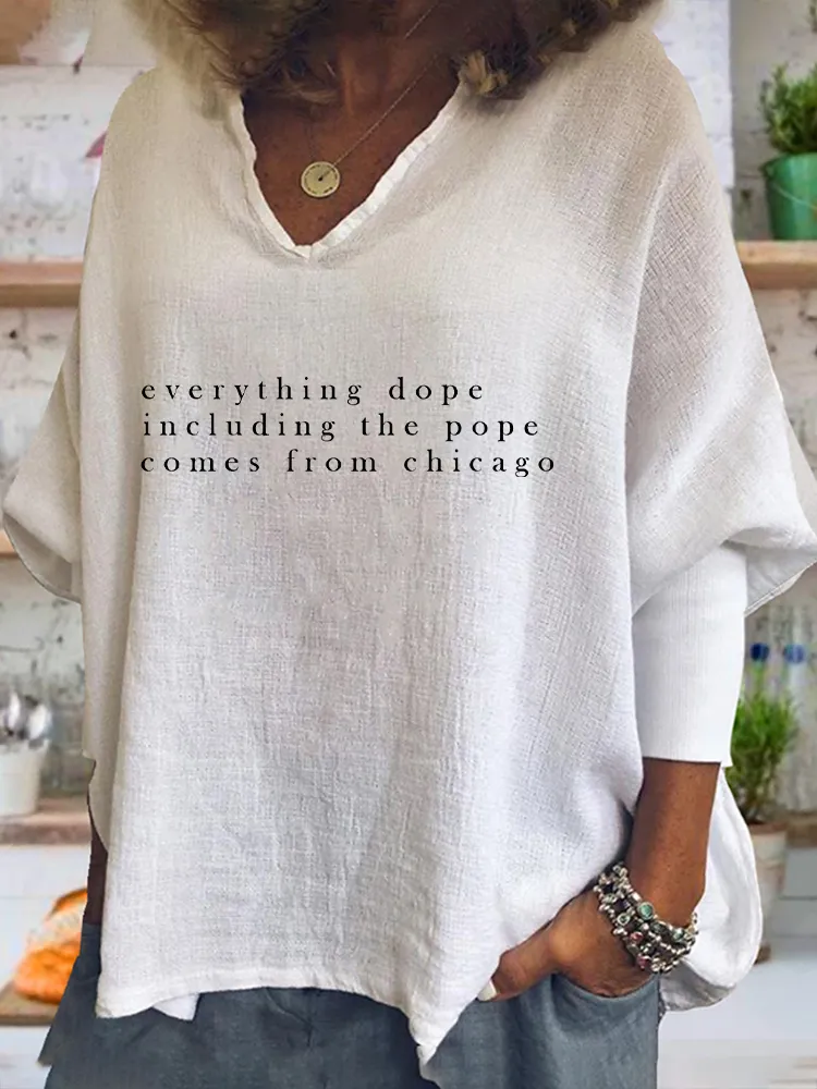 Inspirational Slogan Casual Long-Sleeved T-Shirts