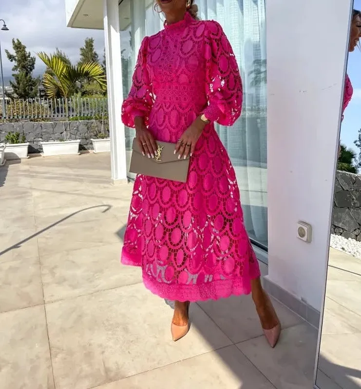 Lace Midi Dress