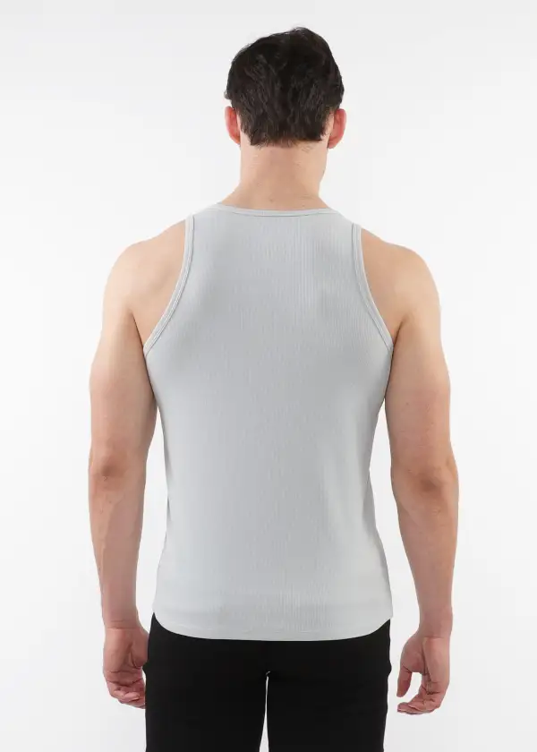 Toplayer Ribbed Stretch Tank Top