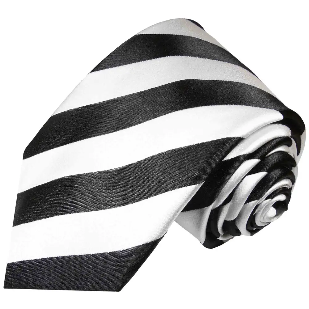 Polished Striped Men's Necktie