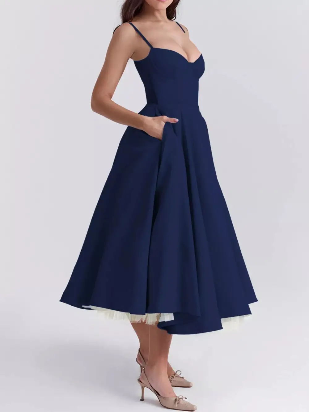 Sweetheart Midi Dress