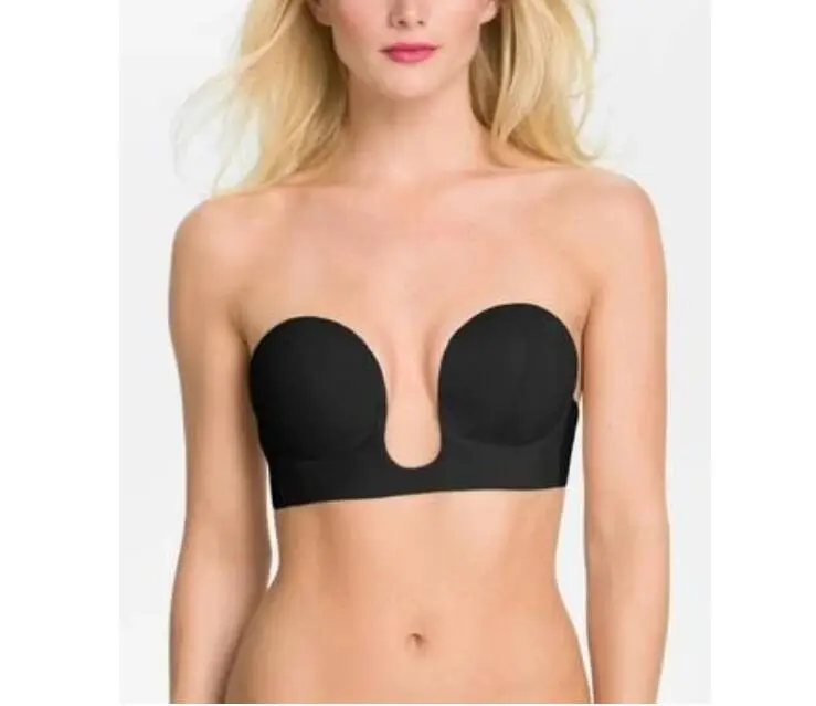 Gathered Invisible Seamless Bra