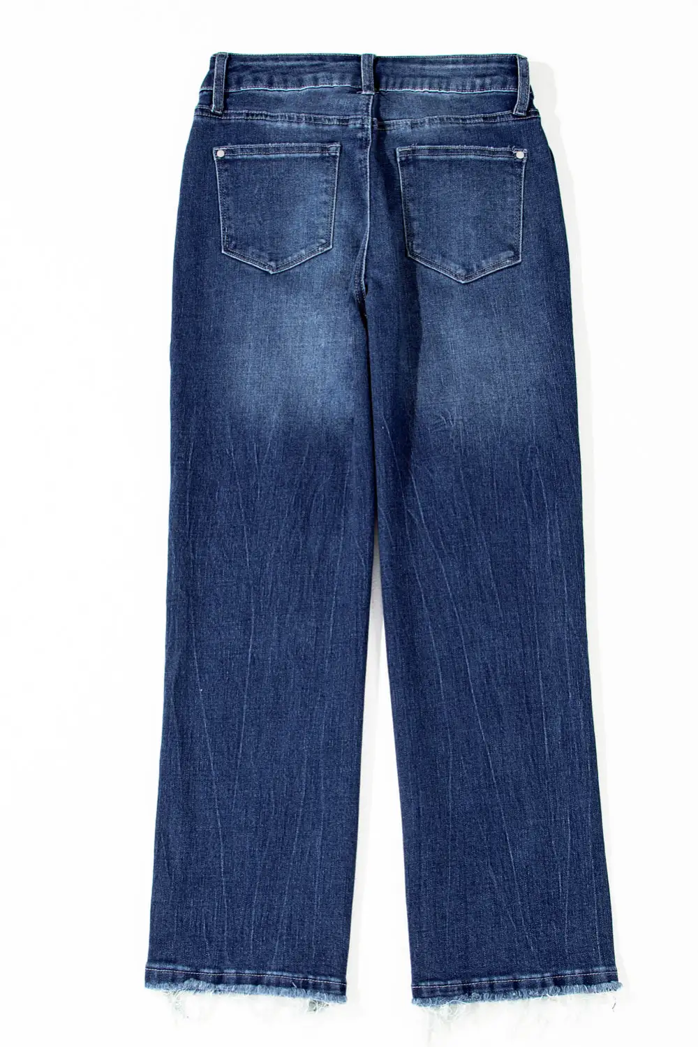 Subtle Texture Relaxed Fit Denim Jeans