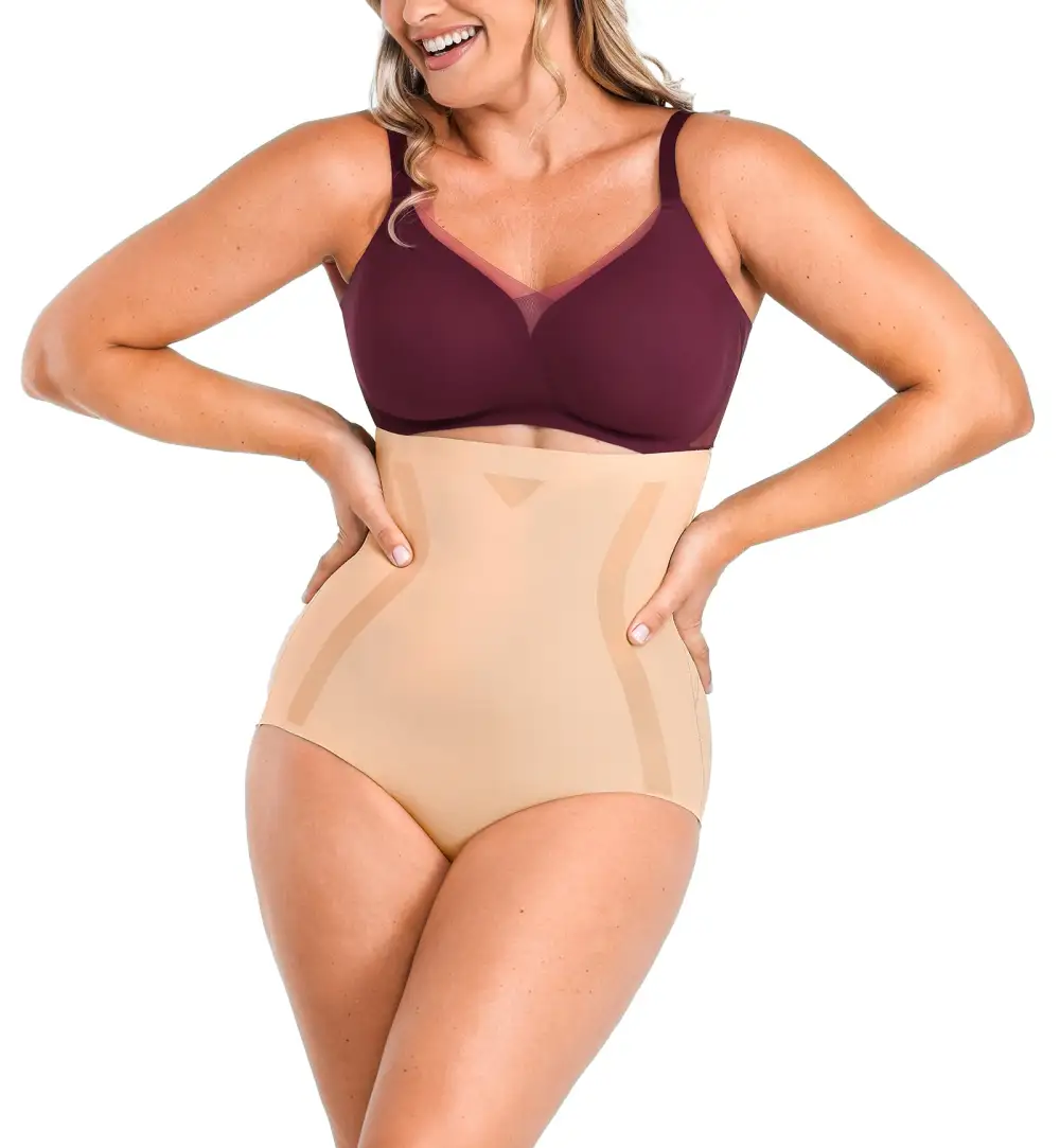 Classic High-Waist Seamless Smoothing Shaping Brief
